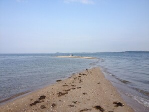Playa en los alrededores y camastros