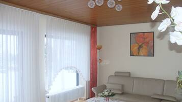 Smart-TV, BĂŒcher, Stereoanlage