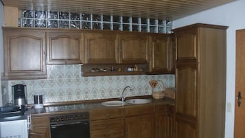 KĂŒhlschrank, Mikrowelle, Herdplatte, GeschirrspĂŒler