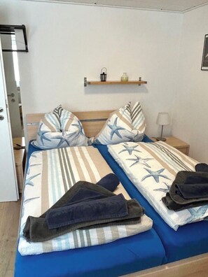 1 bedroom, iron/ironing board, travel crib, free WiFi