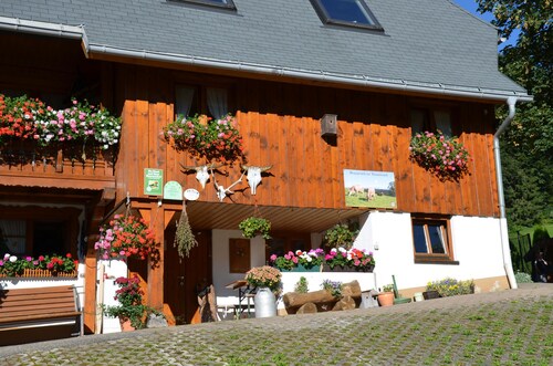 Freiburg, Southern Black Forest, Schauinsland Hofsgrund, farm houses,