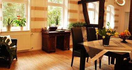 You are looking for peace and relaxation in the completely renovated former farmhouse