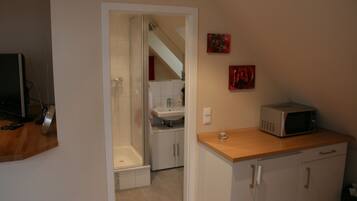 Maisonette | Badezimmer | Handtücher, Toilettenpapier