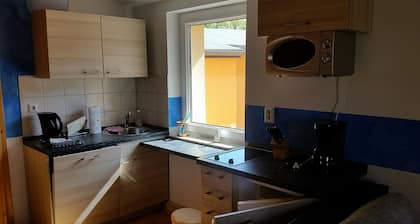 Near the Baltic Sea (800m) holiday apartment in Wustrow, quiet central location