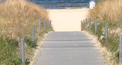 RESIDENZ-MEERESRAUSCHEN vacation apartment with sauna directly on the beach - pure relaxation