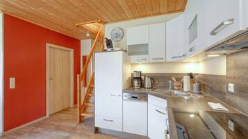 KĂŒhlschrank, Mikrowelle, Ofen, Herdplatte