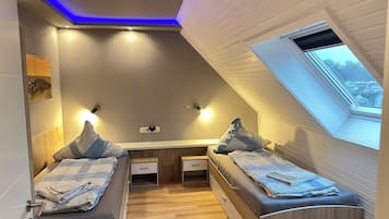 2 habitaciones, wifi gratis y ropa de cama