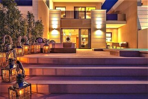 Overnattingsstedets uteområder