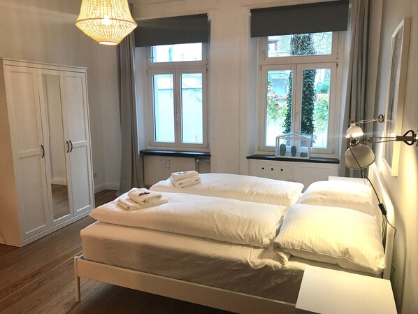 2 Schlafzimmer, Bügeleisen/Bügelbrett, kostenloses WLAN, Bettwäsche