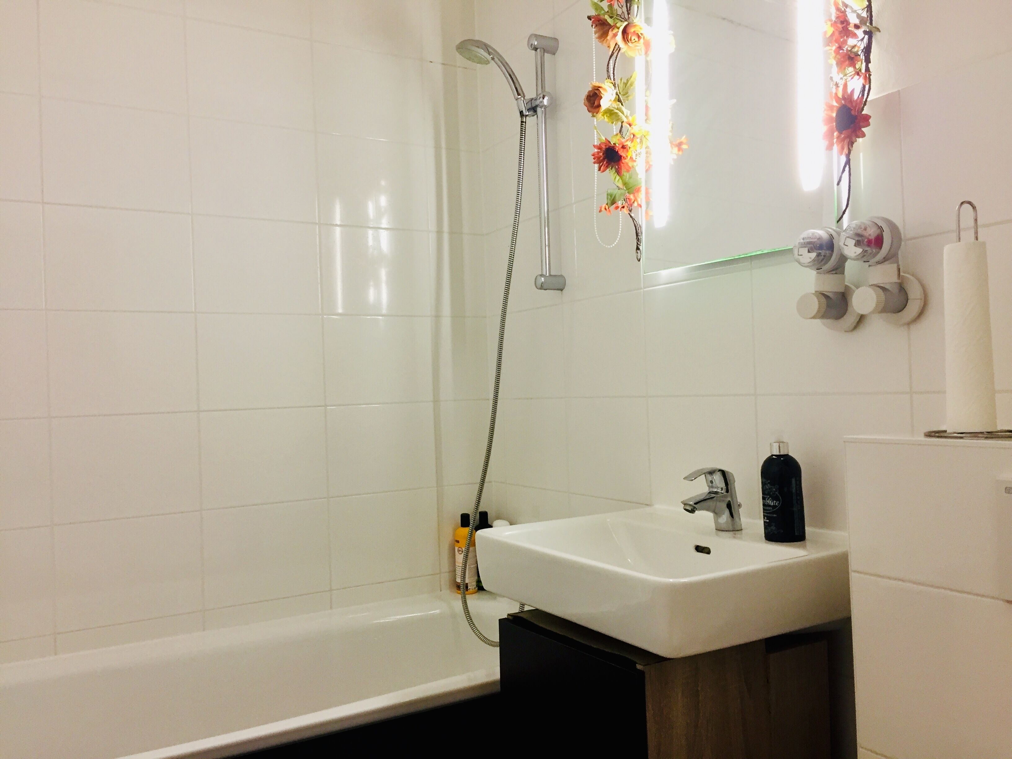 Haartrockner, Handtücher, Toilettenpapier