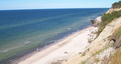 3 room apartment with terrace, 300m from the beach, on the border to the hiking dunes