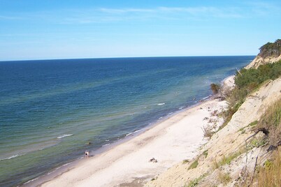 3 room apartment with terrace, 300m from the beach, on the border to the hiking dunes