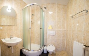 Dusche, Seife, Toilettenpapier