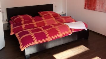 1 室のベッドルーム、アイロン / アイロン台、WiFi、ベッドシーツ