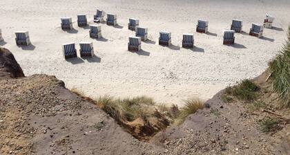 Excl. 4 * - apartment in pffl. Thatched roof house & you. Watt view & 2 terraces