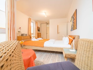 2 sovrum, resesäng, wi-fi och sängkläder