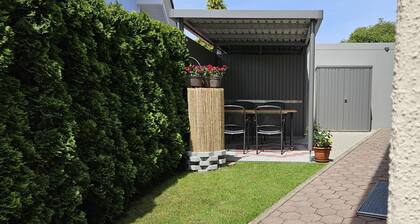 Moderne Ferienwohnung am Bodensee mit 6km Luftlinie zum See.