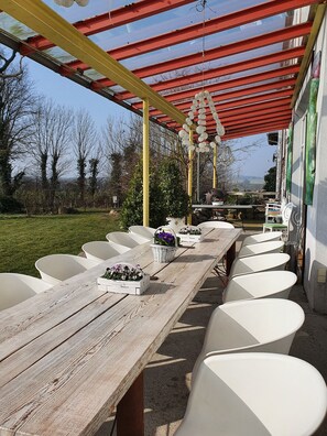 Outdoor dining - Room in an old manor with an artistic atmosphere (neukalen)