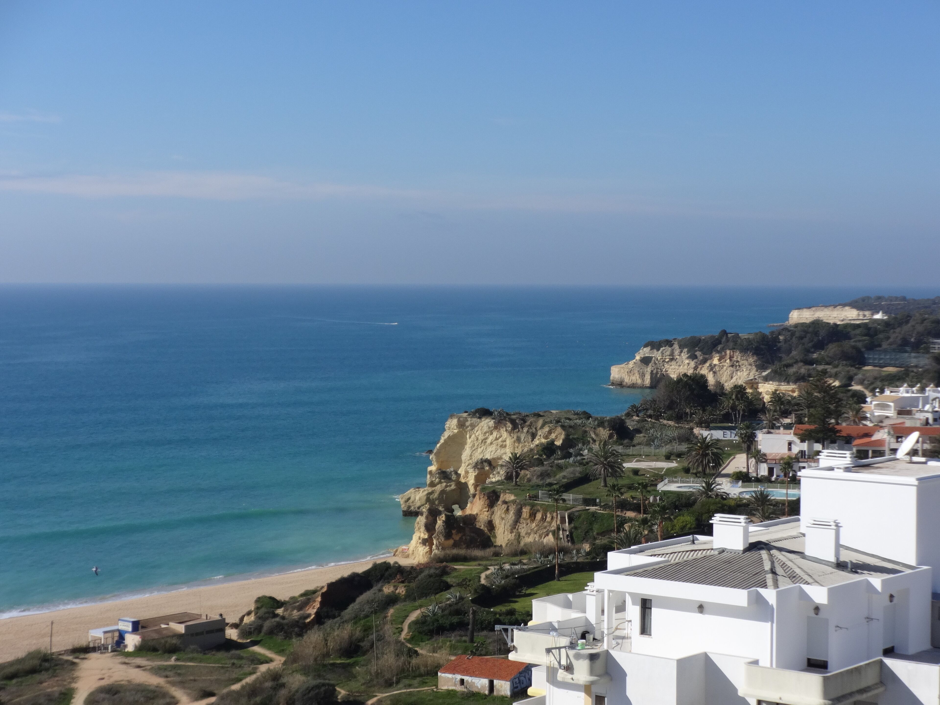 منظر من الجو على ارتفاع عالٍ