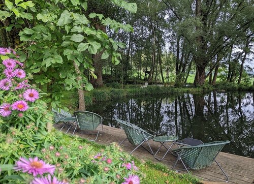  Wäschbach - große Maisonette FeWo in der romantischen Happenmühle 