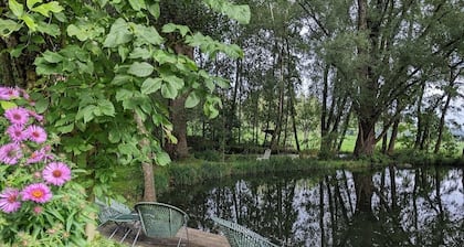 Wäschbach - große Maisonette FeWo in der romantischen Happenmühle