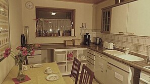 Fridge, microwave, oven, stovetop - Large, comfortable apartment in a quiet outskirts. (Sinsheim)