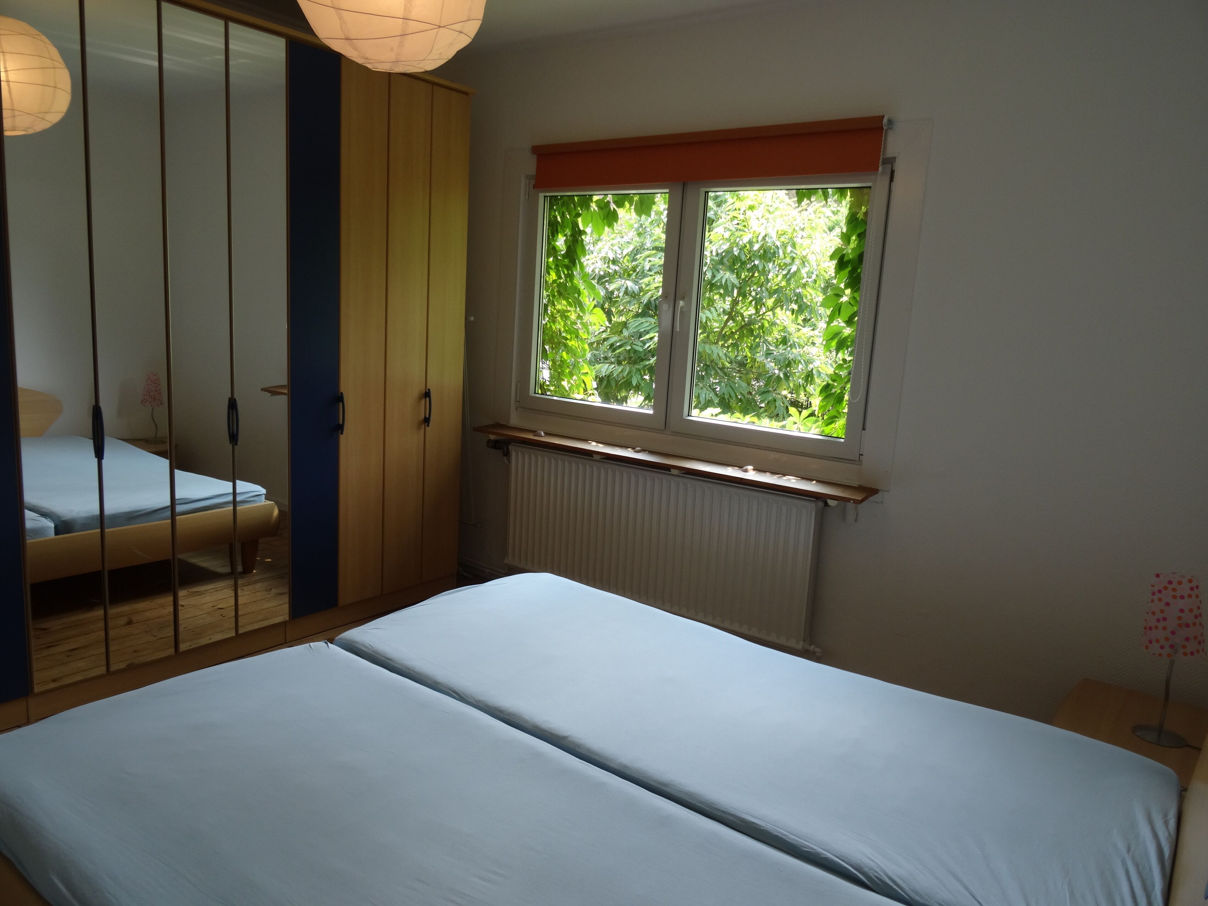 Vacation apartment in green in north Berlin on the edge of the forest