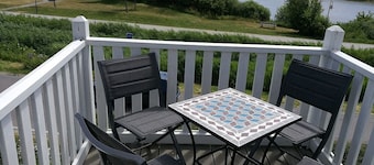 Dyke nidifica direttamente sulla diga esterna con una vista meravigliosa sulla spiaggia nord