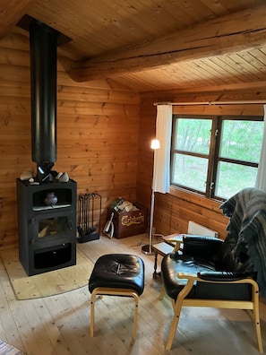 Interior - Log cabin on a 2000 m² nature estate, only5 km to the sea (Frederiksværk)