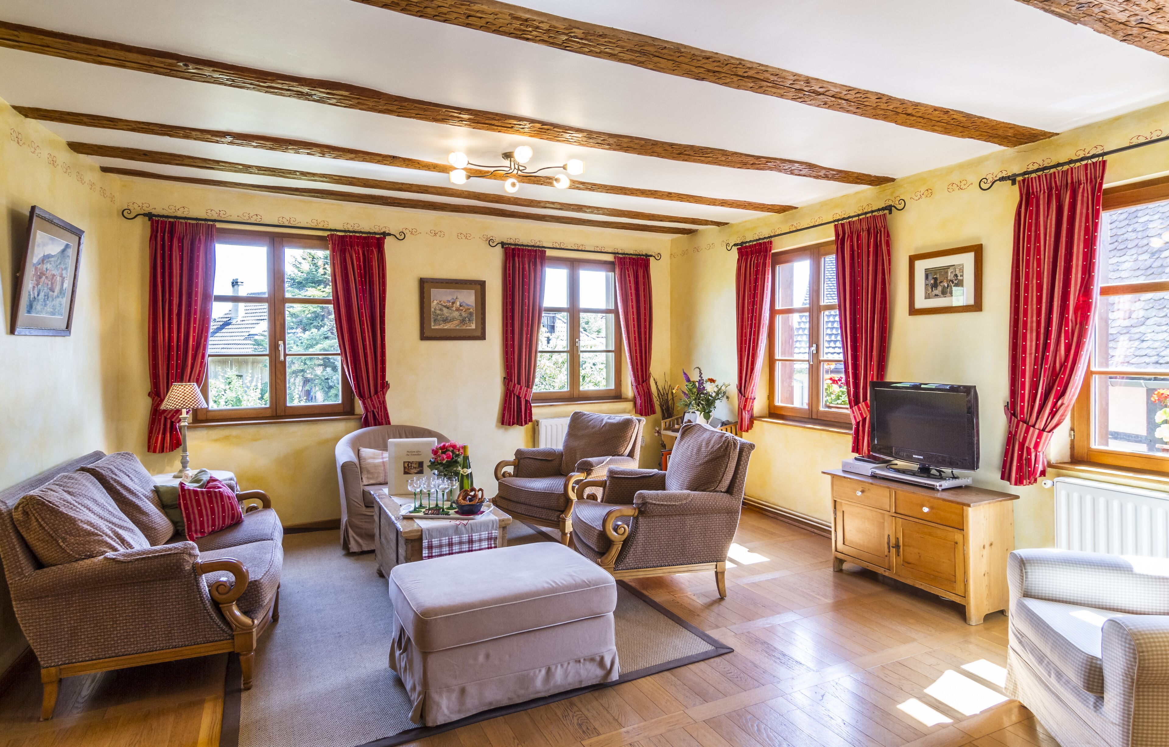 It is a dream of a holiday home, right in Alsace in Riquewihr and Colmar