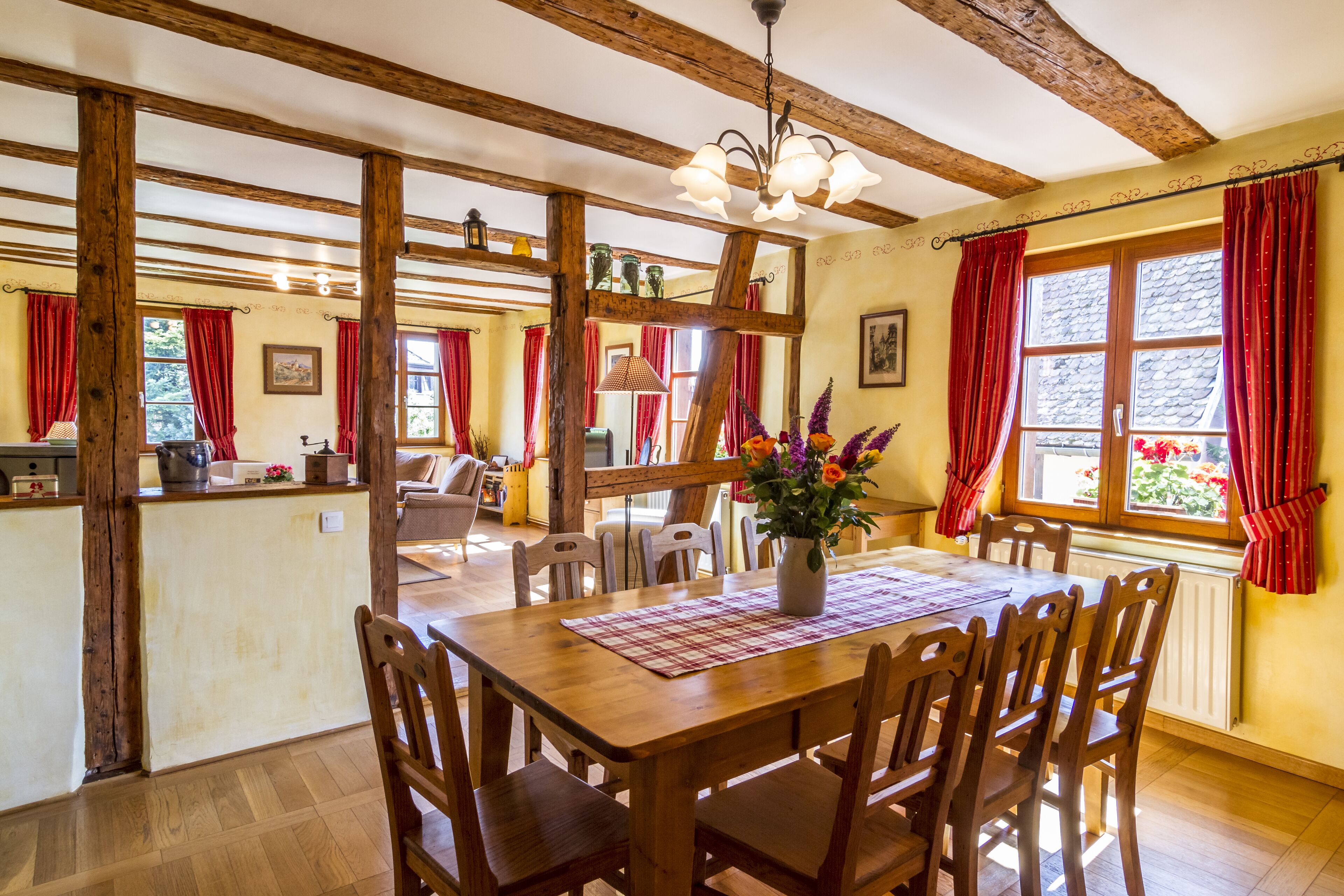 It is a dream of a holiday home, right in Alsace in Riquewihr and Colmar