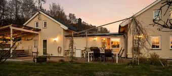 Luxury house, 150 metres from beach, with billiards and football