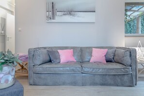 Smart-tv och en stereo