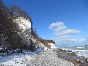 Tæt på stranden
