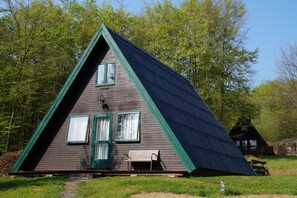 Exterior - Vacation home with large terrace in the vacation park at Twistesee, Bad Arolsen (Bad Arolsen)
