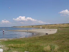 Beach nearby, sun-loungers