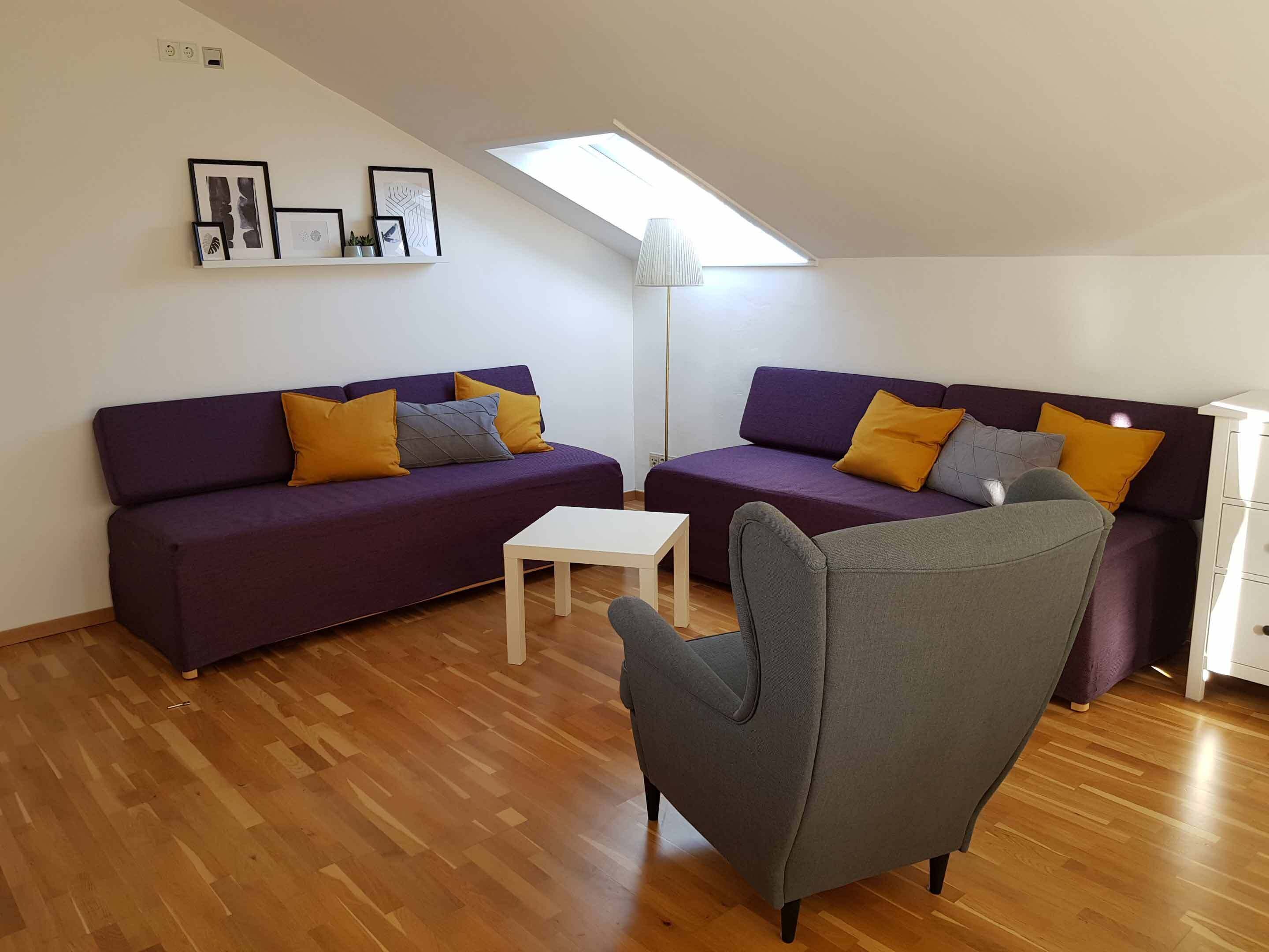 Spacious apartment with 2 bedrooms and stunning mountain views