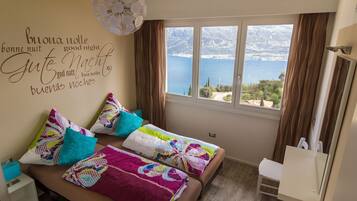 2 dormitorios, tabla de planchar con plancha, wifi y ropa de cama