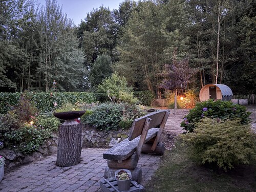 Vacations in Münsterland - relaxation by the lake with private sauna