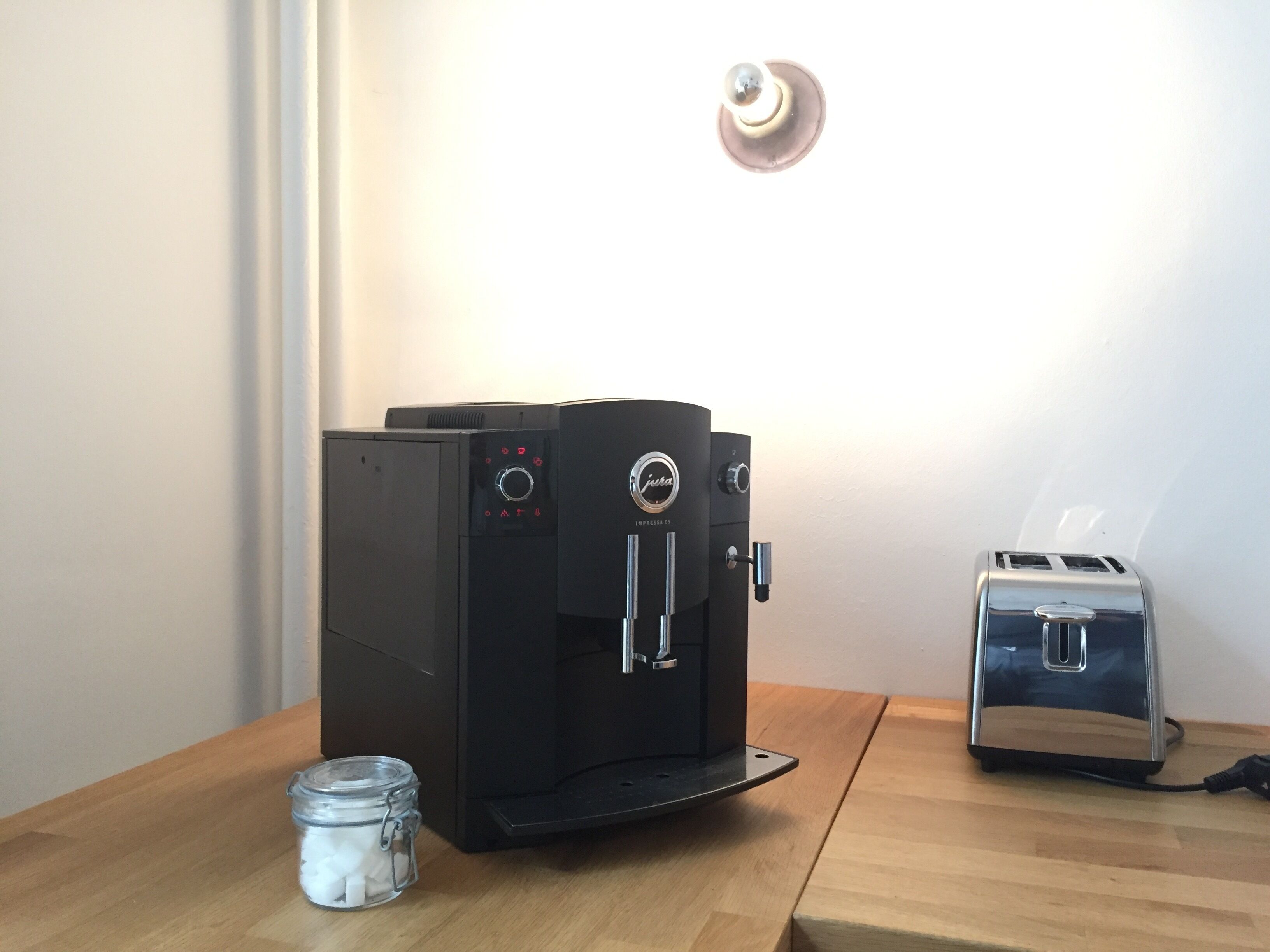 Living in a renovated 1907 town house with garden and pool