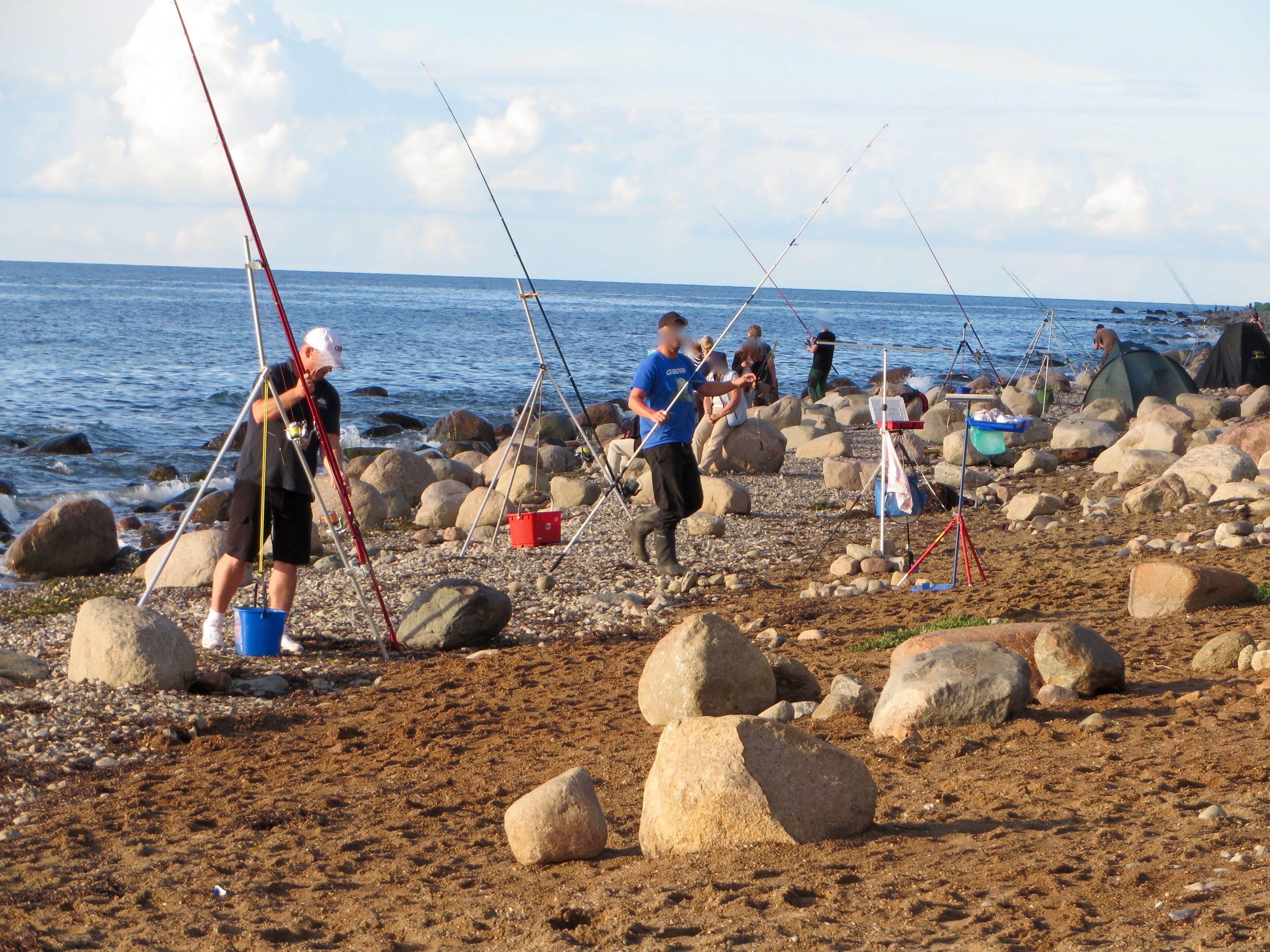 Nær stranden