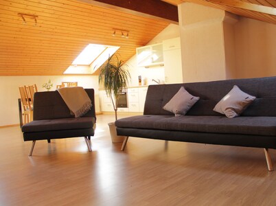 Spacious, bright vacation apartment "zum Saibling"