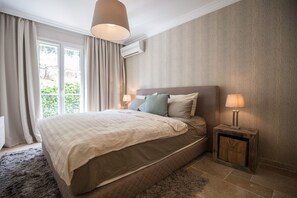 2 slaapkamers, een strijkplank/strijkijzer, wifi, beddengoed