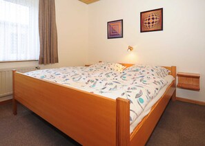 1 غرفة نوم وملاءات أسرّة