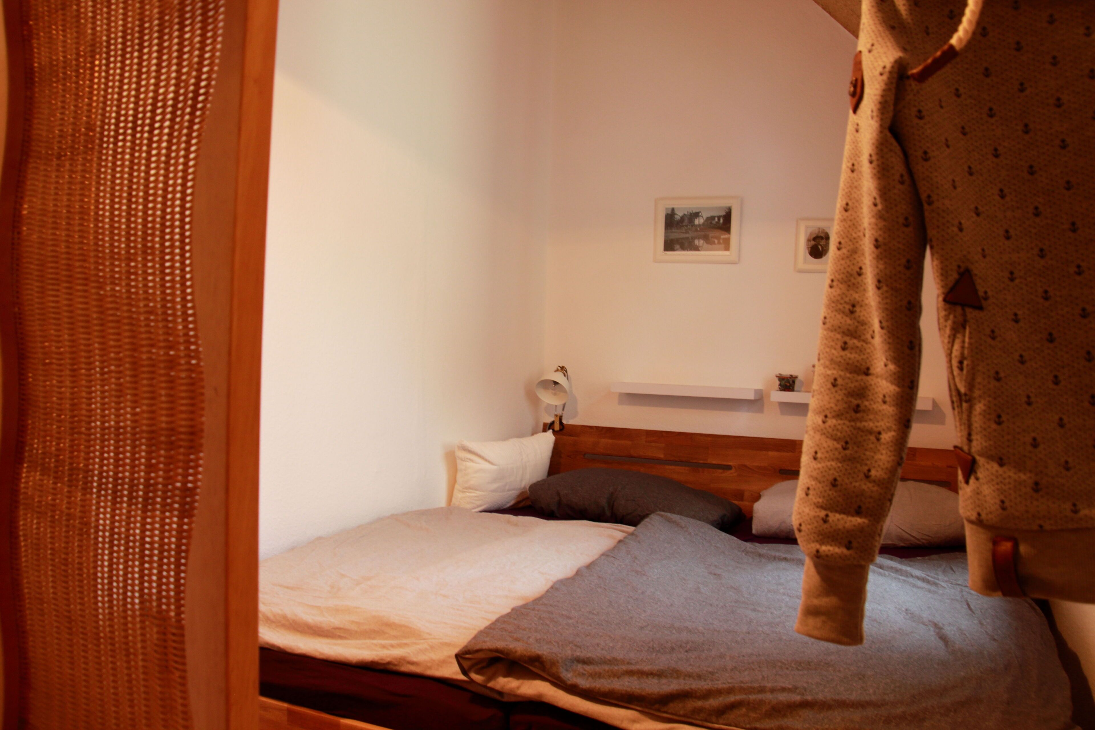 Apartment on the 1st floor with a wonderful view from the balcony of the Oberpfuhlsee