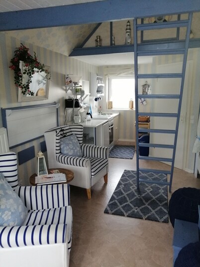 Studio house "Blue House" 200 steps to the sea