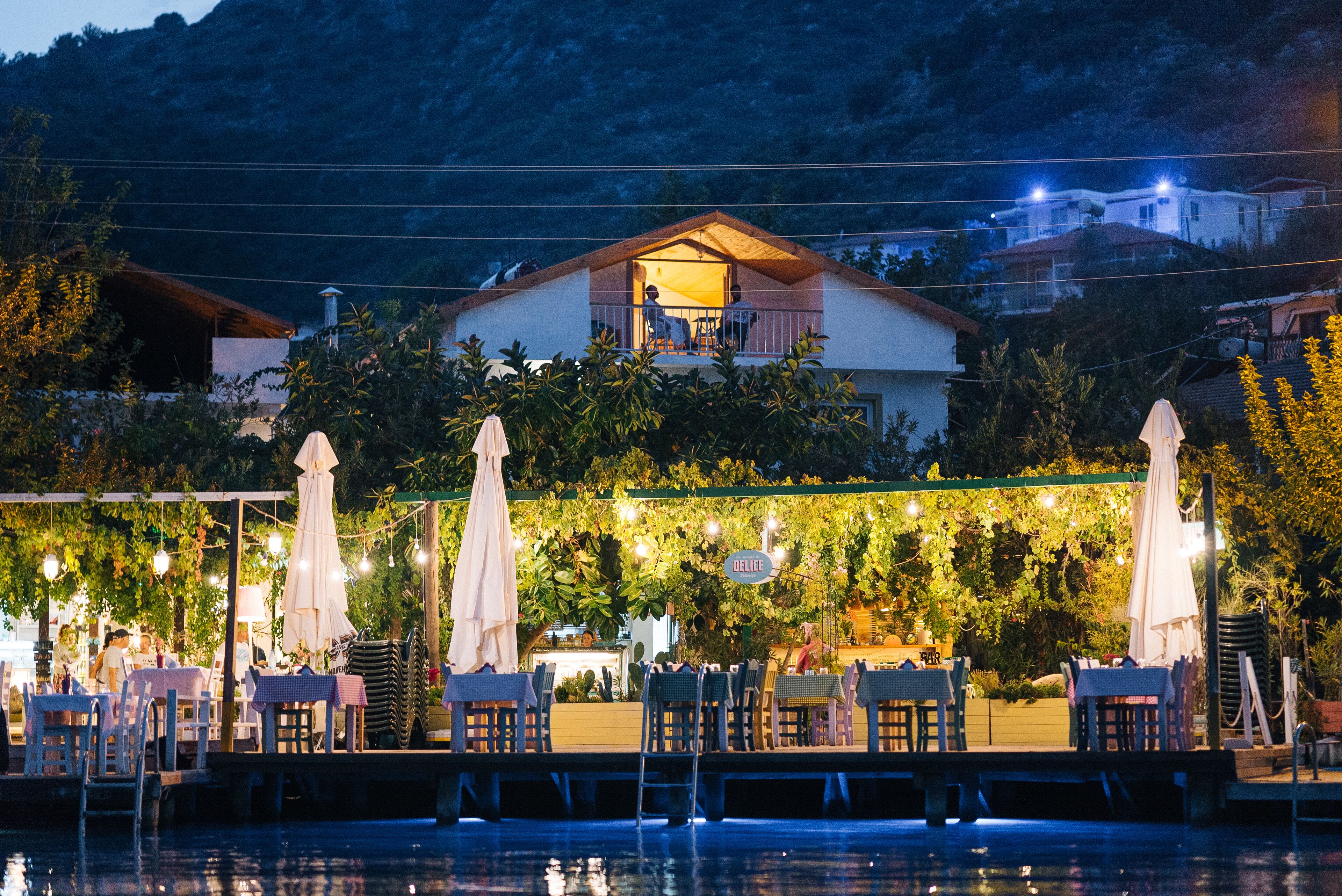 front of property – evening/night