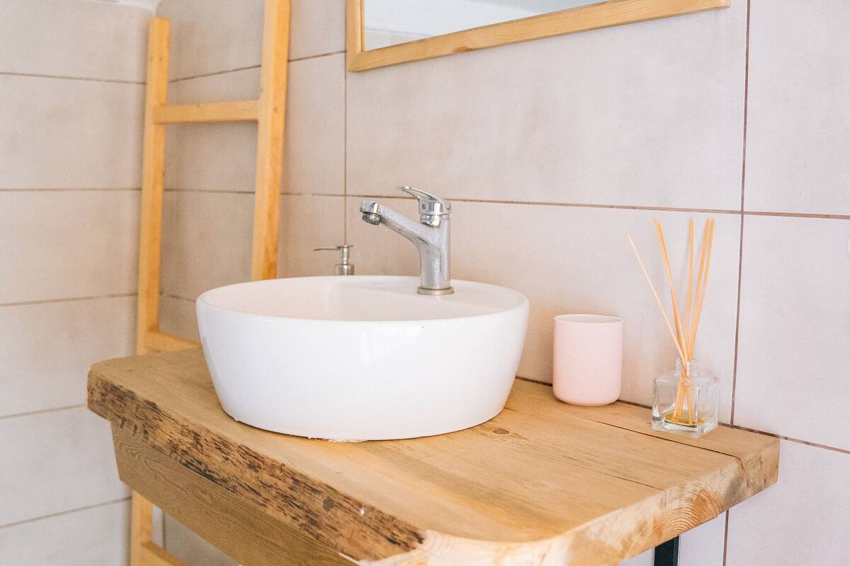 loft, balcony | bathroom sink