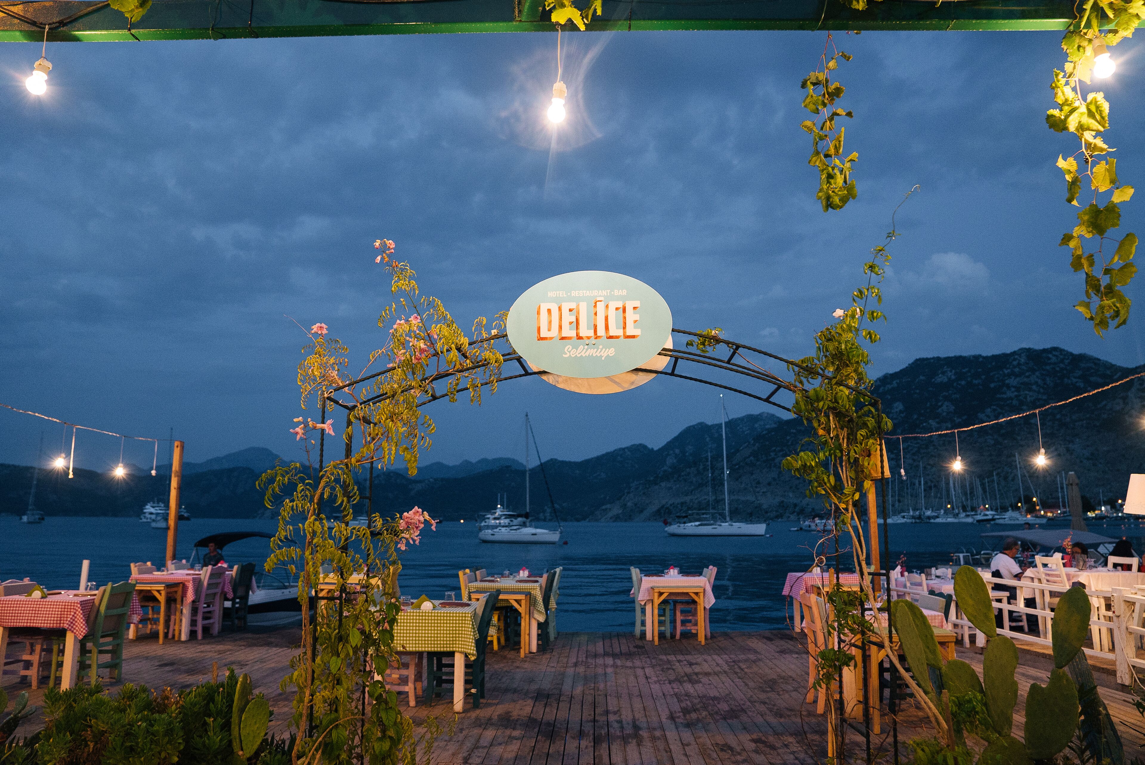 front of property – evening/night