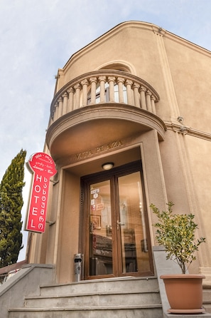 Entrada de la propiedad